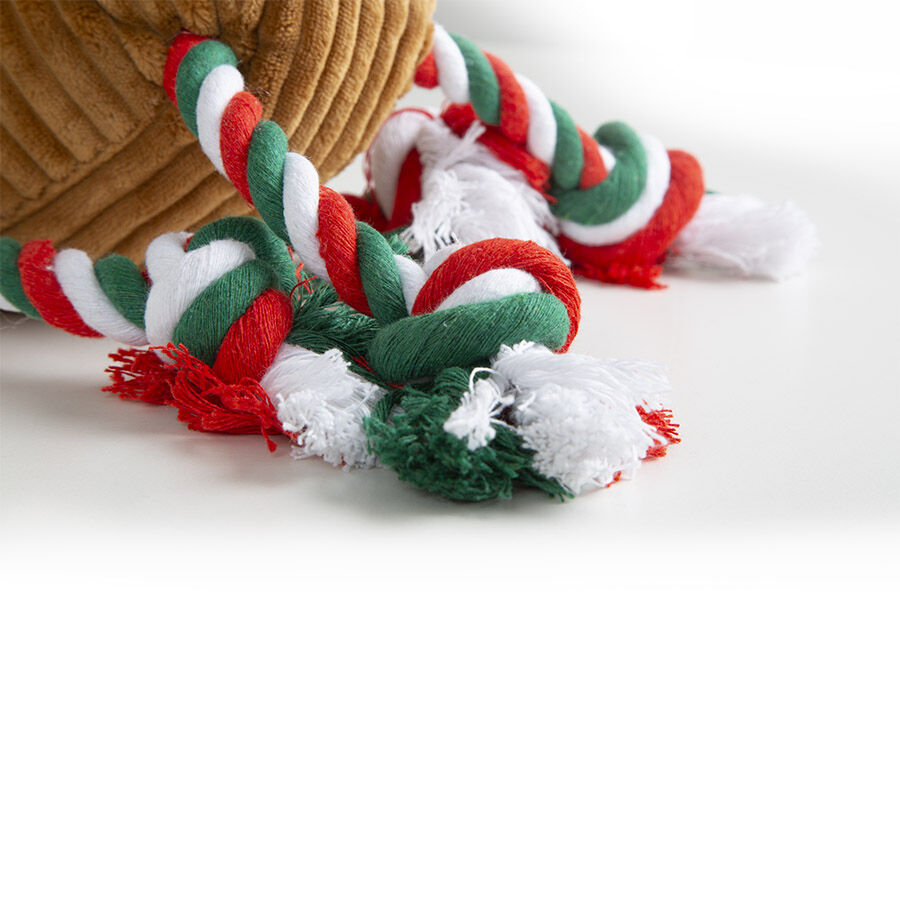 Guau Christmas Reno de Peluche con Cuerda para perros, , large indicador imagen numero 2